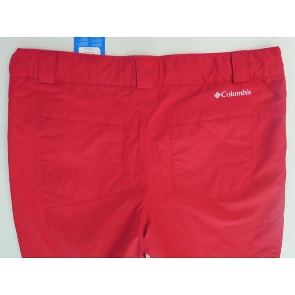 Columbia WS0946 613 Men's Sz 1X Mountain Red Bugaboo IV Ski/Snowboard Pants $130 - Picture 3 of 12